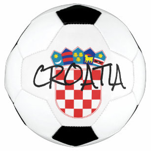emblème croate balle de football