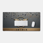 Emblème d'aigle doré aux ailes déployées (Clavier et souris)