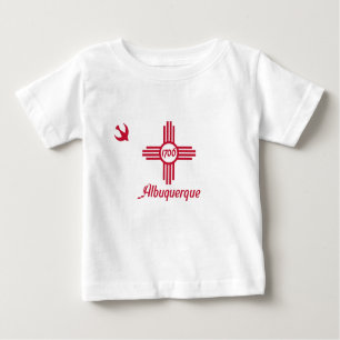 Emblème d'Albuquerque, Nouveau-Mexique T-shirt béb