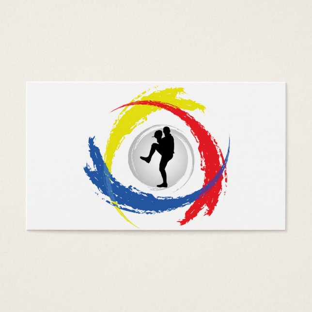 Emblème de baseball Tricolor (Devant)
