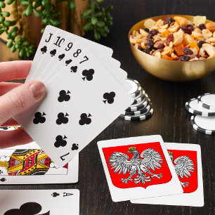 Emblème de cartes à jouer de Pologne