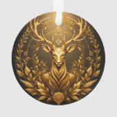 Emblème de cerf doré (dos)