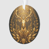 Emblème de cerf doré (devant)