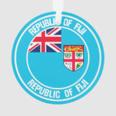 Emblème de Fidji Round (dos)