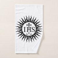 Emblème de la Compagnie de Jésus Monogramme