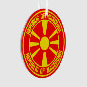 Emblème de la Macédoine (devant)