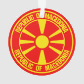 Emblème de la Macédoine (dos)