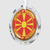 Emblème de la Macédoine (devant)