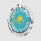 Emblème de la ronde du Kazakhstan (devant)