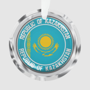 Emblème de la ronde du Kazakhstan