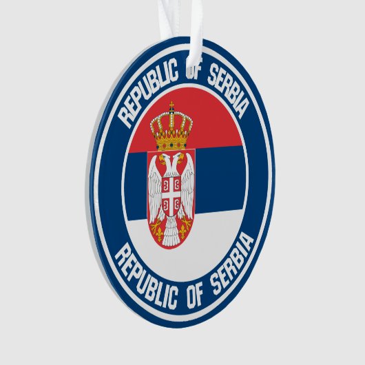 Emblème de la Serbie (devant)
