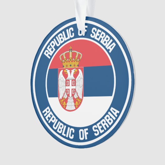 Emblème de la Serbie (devant)