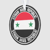 Emblème de la Syrie (devant)