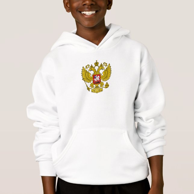 Emblème de l'aigle jaune impérial russe à double t (Devant)
