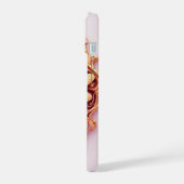 Emblème de libellule dorée dans un style baroque o (Côté gauche)