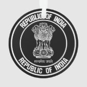 Emblème de l'Inde (dos)