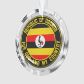 Emblème de l'Ouganda (devant)