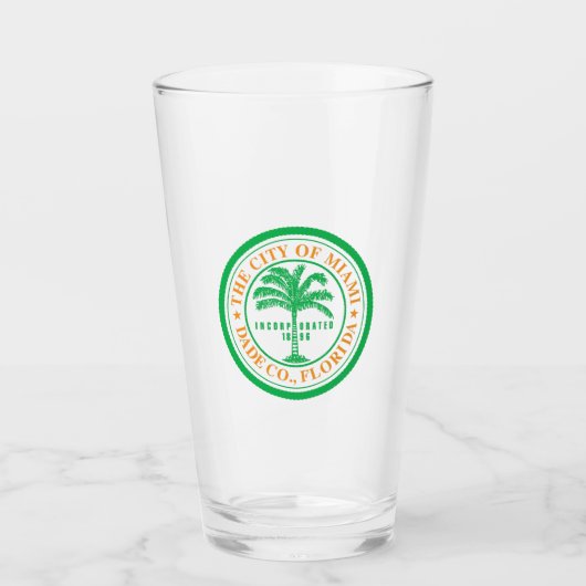Emblème de Miami, Verre de Floride (Devant)
