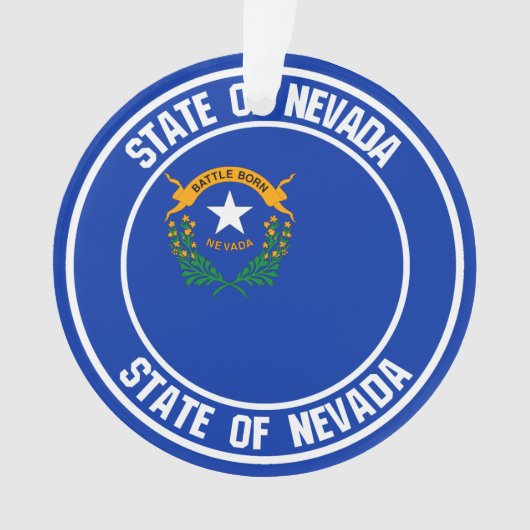 Emblème de ronde du Nevada (devant)