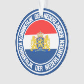 Emblème de ronde Pays-Bas (devant)