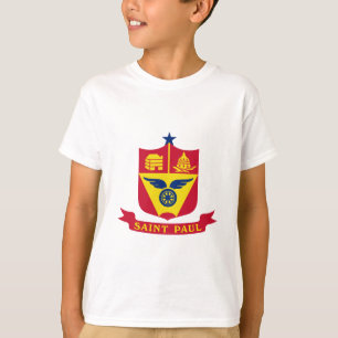 Emblème de Saint Paul, Minnesota T-shirt