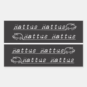 Emblème de vélo à rat, décalcomanie, autocollant