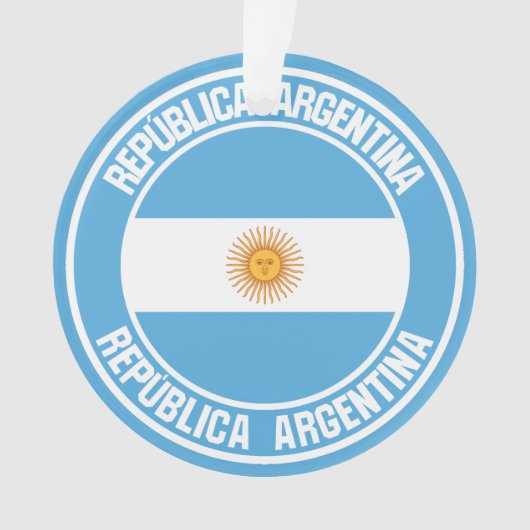 Emblème du cycle de l'Argentine (devant)