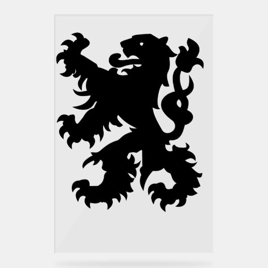 Emblème du Lion flamand (Recto)