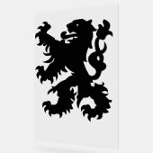 Emblème du Lion flamand (Angle)