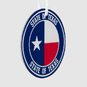 Emblème du Texas Round (devant)