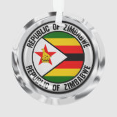 Emblème du Zimbabwe Round (dos)