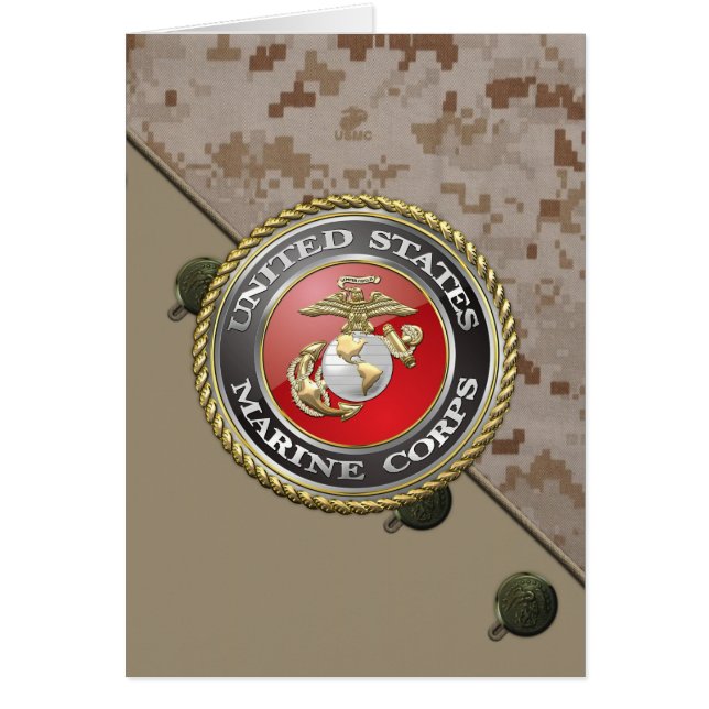 Emblème et uniforme USMC [3D] (Devant)
