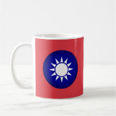 Emblème national de Taïwan Coffee Mug (Gauche)
