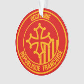 Emblème Occitanie ronde (devant)