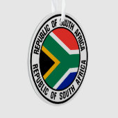 Emblème rond Afrique du Sud (devant)