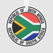 Emblème rond Afrique du Sud (dos)