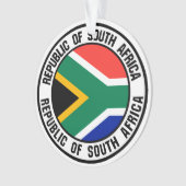 Emblème rond Afrique du Sud (devant)