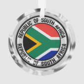 Emblème rond Afrique du Sud (dos)