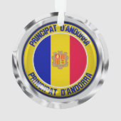 Emblème rond Andorre (dos)