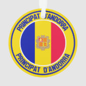 Emblème rond Andorre (dos)