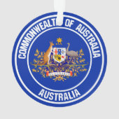 Emblème rond australien (dos)