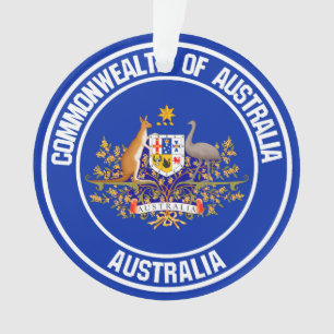Emblème rond australien