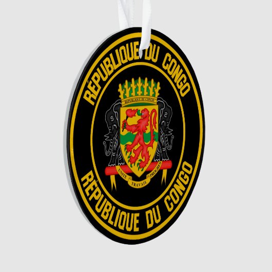 Emblème Rond Congo (devant)