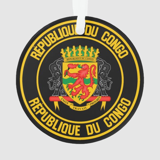 Emblème Rond Congo (dos)