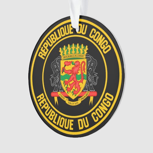 Emblème Rond Congo (devant)