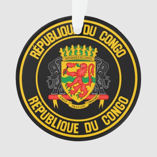 Emblème Rond Congo (devant)