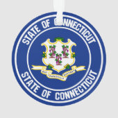 Emblème rond Connecticut (dos)