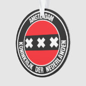 Emblème rond d'Amsterdam (devant)