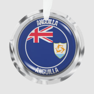 Emblème rond d'Anguilla