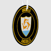 Emblème rond d'Anguilla (devant)